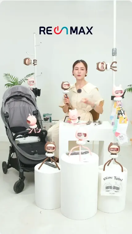 유아선풍기 꼬미토미
